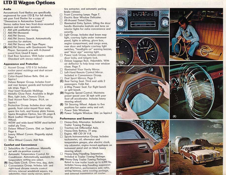 1977 Ford Wagons Brochure Page 16